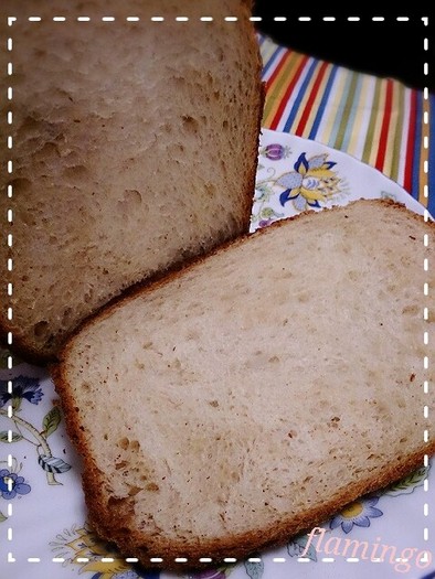 ハチミツとシナモンの食パンの写真