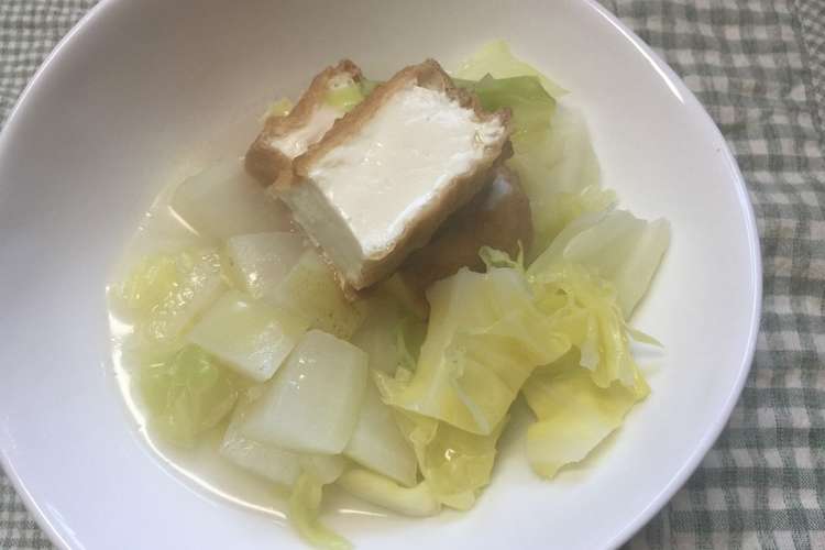 犬ごはん 厚揚げと大根のとろみ煮 レシピ 作り方 By 食いしん坊よしえ クックパッド 簡単おいしいみんなのレシピが360万品