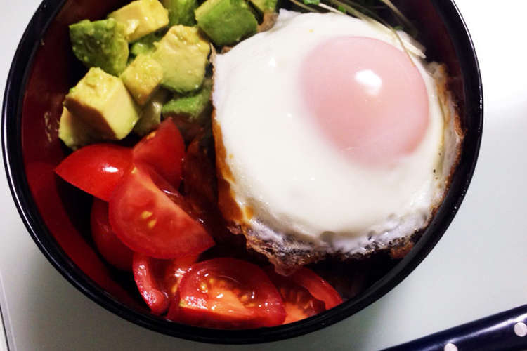 簡単がっつり男飯ロコモコ丼 レシピ 作り方 By Hanana8 クックパッド 簡単おいしいみんなのレシピが352万品