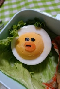キャラ弁☆LINE サリーゆで卵