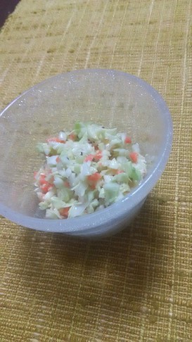 ヨーグルトでケンタ風コールスロー♪