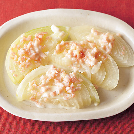玉ねぎのレンジチーズ蒸し