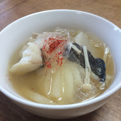 ♡簡単美味しい♡鱈と豚肉のスープの写真