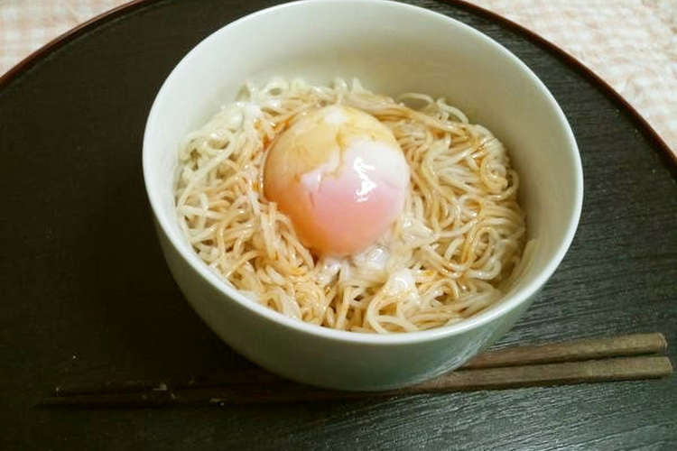 簡単 温玉 油そば 汁なしラーメン レシピ 作り方 By 豆乳ポテト クックパッド 簡単おいしいみんなのレシピが352万品