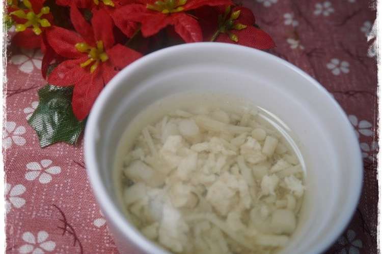 離乳食後期 ささみとしめじエノキのスープ レシピ 作り方 By 和の離乳食 中田馨 クックパッド 簡単おいしいみんなのレシピが354万品