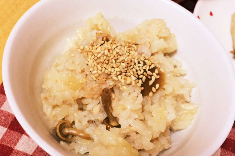 ツナとなめこの炊き込みご飯 レシピ 作り方 By かおっさん クックパッド 簡単おいしいみんなのレシピが358万品