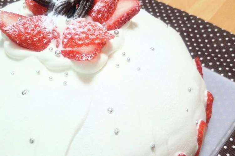 超簡単 ドームケーキ レシピ 作り方 By Rika125 クックパッド 簡単おいしいみんなのレシピが355万品