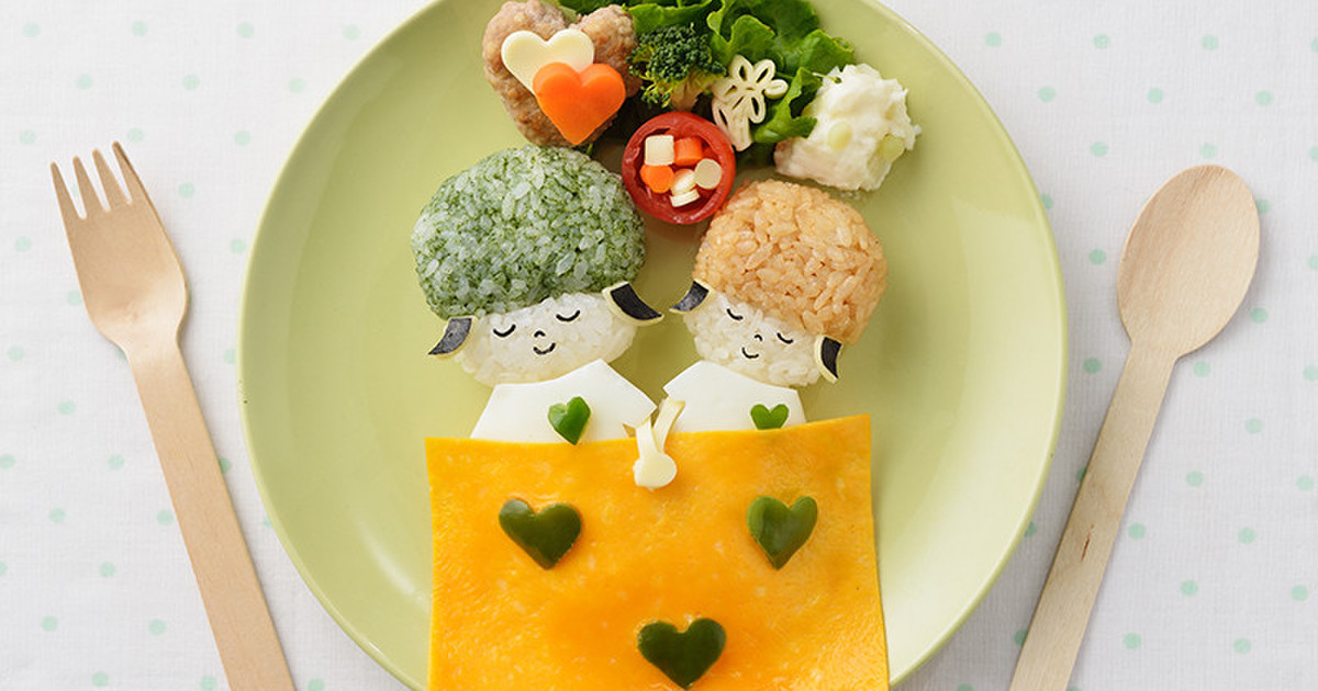 グリーンダカラちゃん ムギちゃんオム レシピ 作り方 By やさしい麦茶 クックパッド 簡単おいしいみんなのレシピが356万品