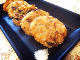 牛蒡とそばの実のデットクスせんべい