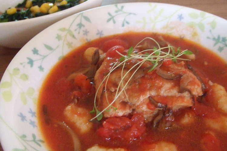 柔らか 鶏胸肉のトマト煮込み レシピ 作り方 By Riramami クックパッド 簡単おいしいみんなのレシピが350万品