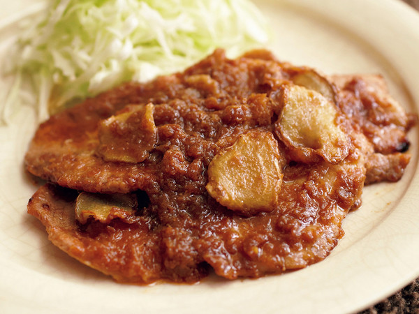 豚ロースのケチャップしょうが焼き
