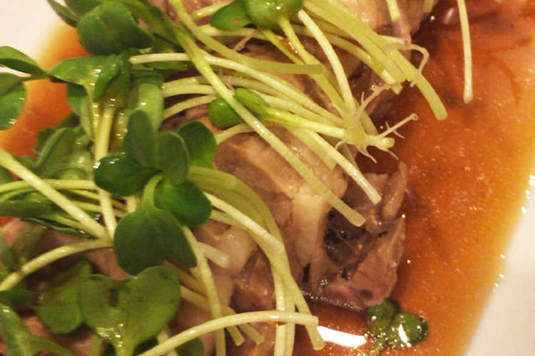 簡単 豚ヒレ塊肉の醤油ポン酢 レシピ 作り方 By Liliest クックパッド