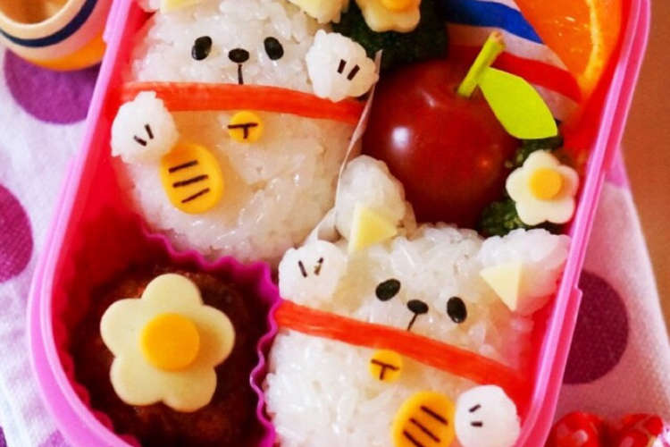 キャラ弁 俵おにぎりの招きネコ レシピ 作り方 By Jndch クックパッド 簡単おいしいみんなのレシピが375万品