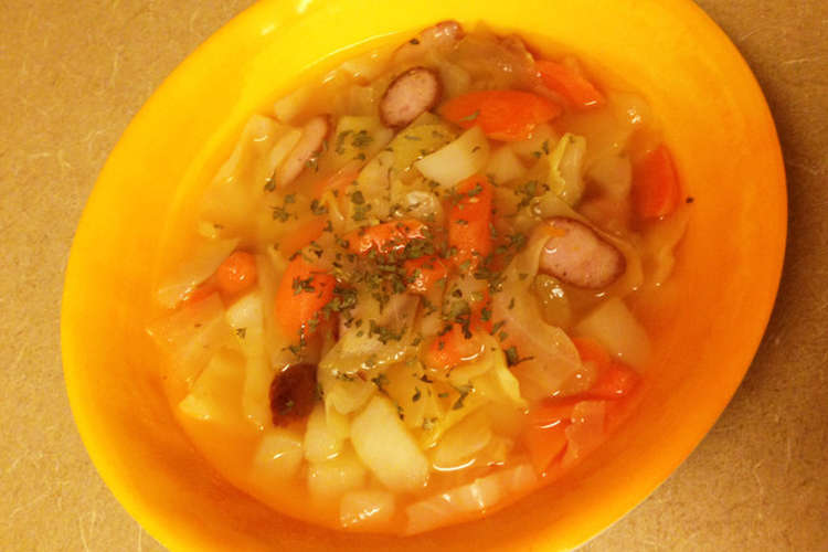 Usa発 超簡単脂肪燃焼ダイエットスープ レシピ 作り方 By Sumiatusfl クックパッド