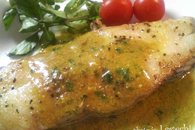 カレイのムニエル カレーソース レシピ 作り方 By Lovechi クックパッド 簡単おいしいみんなのレシピが361万品