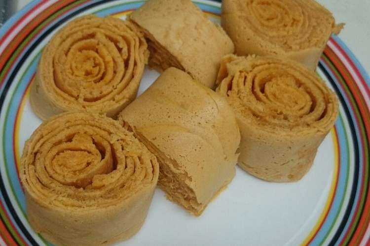 Hmと野菜ジュースでモチっとロールケーキ レシピ 作り方 By おーやじ クックパッド 簡単おいしいみんなのレシピが353万品