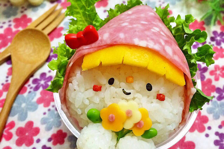 キャラ弁 赤ずきんちゃん風カップランチ レシピ 作り方 By Maa12 クックパッド 簡単おいしいみんなのレシピが355万品