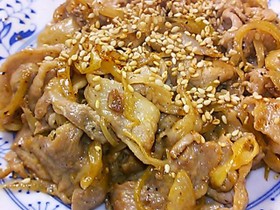 ◆簡単*豚切り落とし味噌マヨ炒め◆
