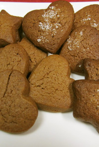 バレンタインクッキー２種類