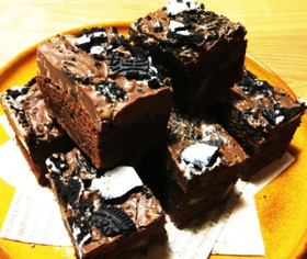 簡単♡絶品♡オレンジブラウニー♫