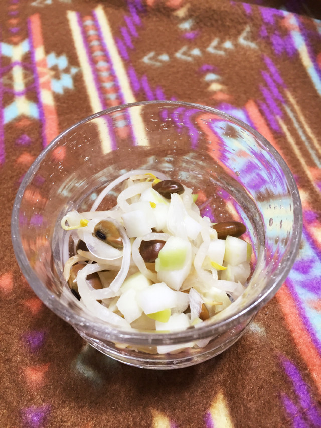 白いサラダ♡酢の物の画像