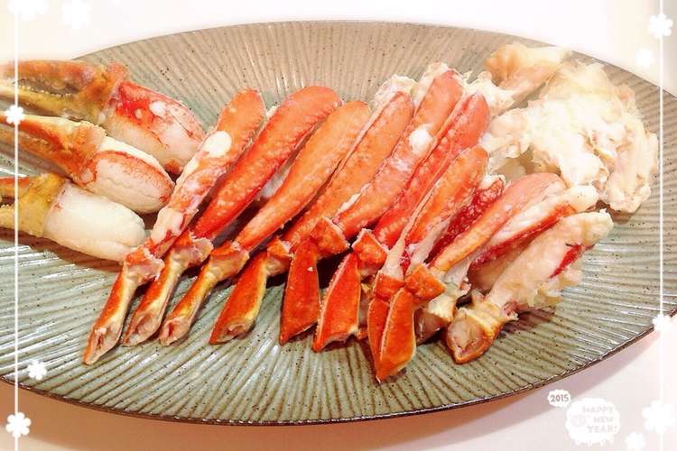 冷凍蟹の美味しい食べ方 レシピ 作り方 By Michi0125 クックパッド 簡単おいしいみんなのレシピが361万品