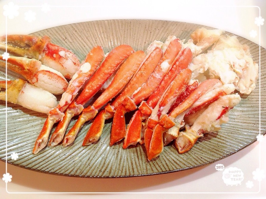冷凍蟹の美味しい食べ方の画像