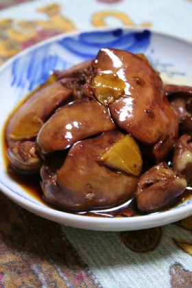 とまらない!鶏レバーの甘辛煮