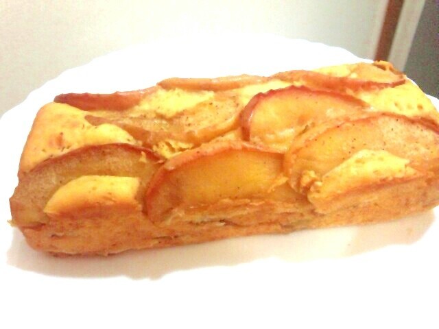 アップルパイ風(?)林檎のパウンドケーキの画像