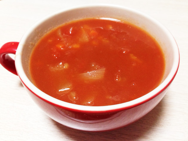 濃厚♡食べるトマトスープ♪の画像