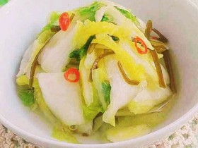 簡単で美味しい^^白菜漬け
