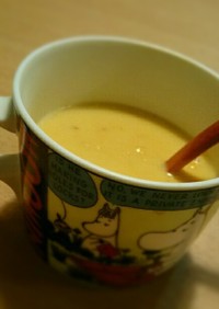 ホッとする☆豆乳コーンスープ