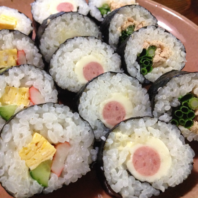 節分にも☆サラダ巻き寿司の画像