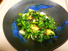だいこん葉で二品!菜飯と塩レモンの浅漬け
