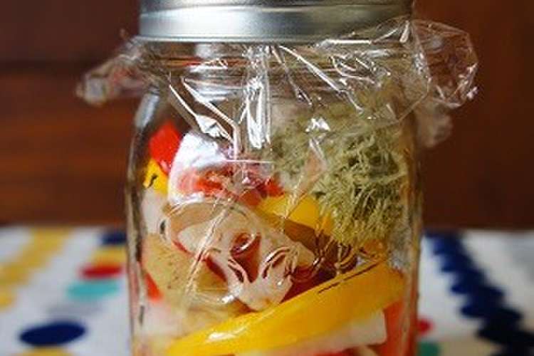 カンタン酢で 根菜とパプリカのピクルス レシピ 作り方 By Meg526 クックパッド