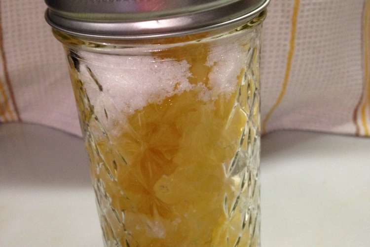 メイソンジャーで甘夏の砂糖漬け レシピ 作り方 By ユーロキッチンかさい クックパッド 簡単おいしいみんなのレシピが359万品