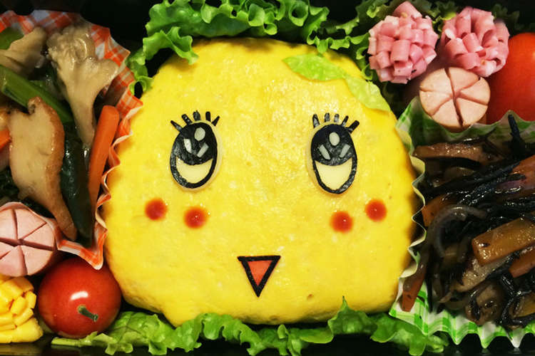 ふなっしー オムライス キャラ弁 レシピ 作り方 By Maco Rmj クックパッド 簡単おいしいみんなのレシピが354万品