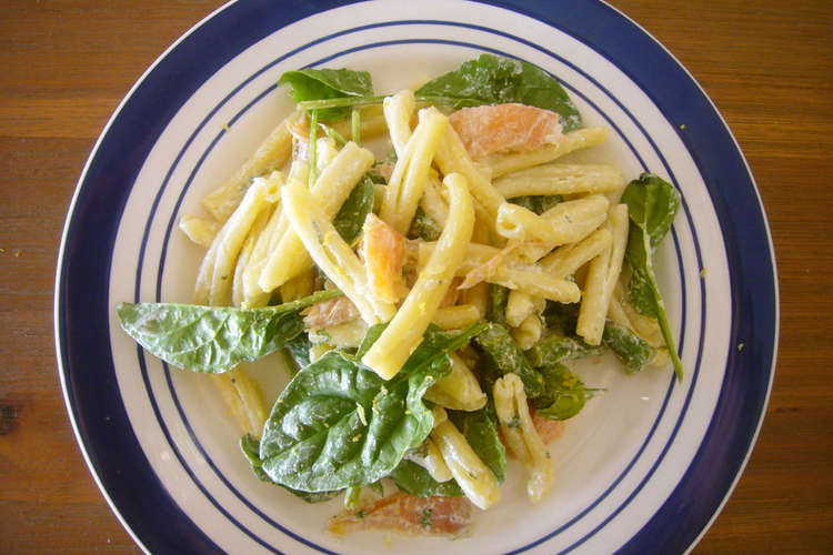 オシャレ スモークサーモンのパスタサラダ レシピ 作り方 By ひとみーなｍａｍａ クックパッド