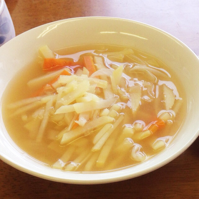 簡単野菜スープの画像