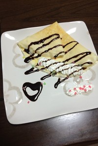 ホットケーキミックスで簡単クレープ‼︎