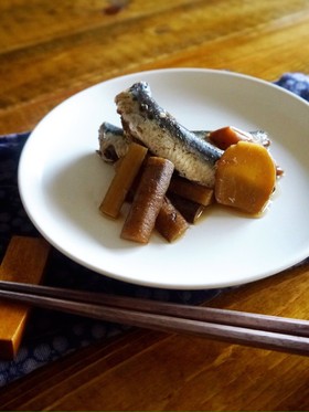 常備菜に。イワシの梅煮