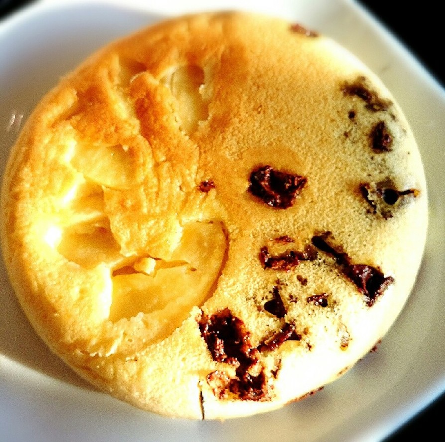 簡単炊飯器でHM林檎、チョコハーフケーキの画像