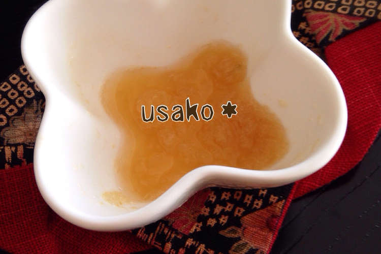 離乳食初期 とろとろ果物 レシピ 作り方 By うさこママ クックパッド 簡単おいしいみんなのレシピが357万品