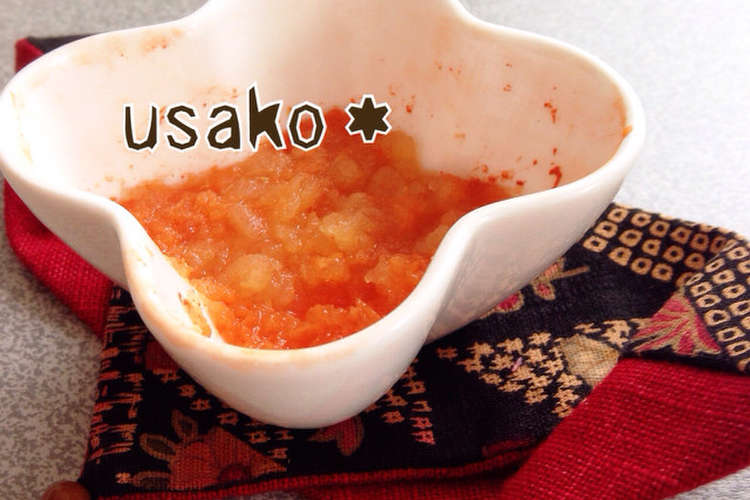 離乳食中期 べたべた果物 レシピ 作り方 By うさこママ クックパッド 簡単おいしいみんなのレシピが359万品