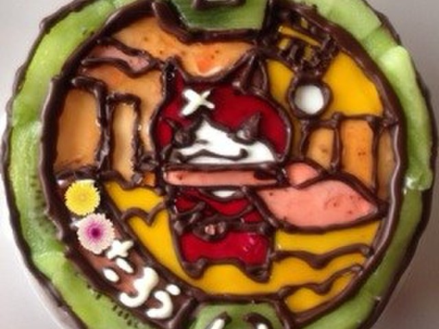 キャラケーキ 妖怪ウォッチ フユニャン レシピ 作り方 By チュッカチュッカ クックパッド