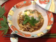 牛肉の柳川風の写真