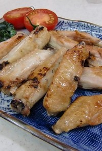 塩だけ！！鶏手羽中♡焼き♪超簡単