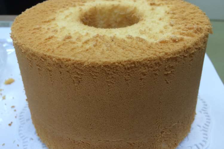 ふわふわバニラシフォン トール17ｃｍ レシピ 作り方 By 菜の花たまご クックパッド 簡単おいしいみんなのレシピが350万品