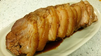 煮豚・チャーシュー(二郎系の豚)の写真