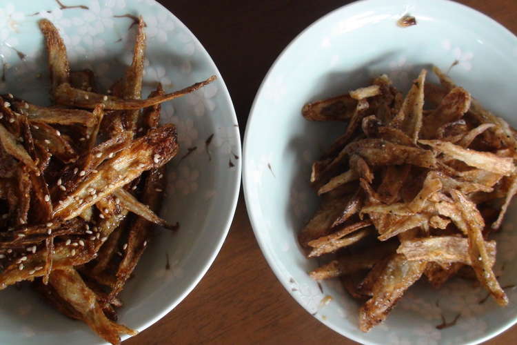 子供も食べられるごぼうのから揚げ ２味 レシピ 作り方 By きよねぇ クックパッド 簡単おいしいみんなのレシピが359万品